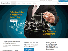 Tablet Screenshot of congistics.com